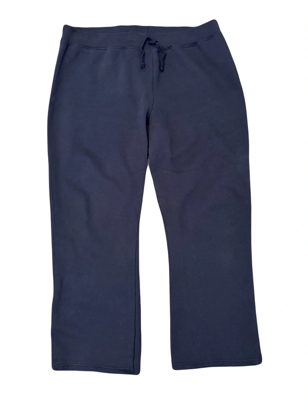 Hanes  Women’s  2XL  Navy  Drawstring  Sweatpants   Lightweight  Casual  Comfort